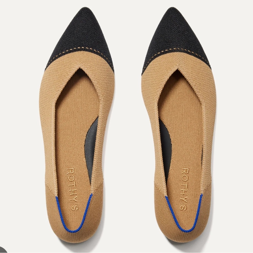 NEW Rothy's Camel Captoe NEW 11.5